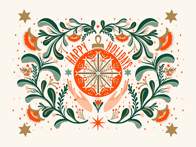 Scandinavian Folk Art designs, themes, templates and downloadable graphic  elements on Dribbble