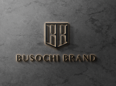 Menswear brand monogram and logo design