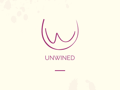 Unwined brand brand identity identity logo logo design wine