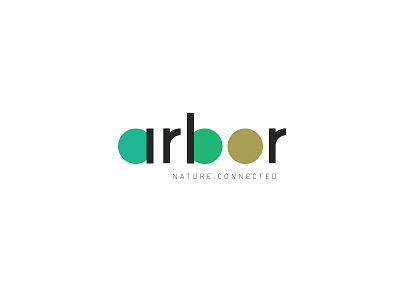 Arbor - We connect people with nature brand branding logo logo design