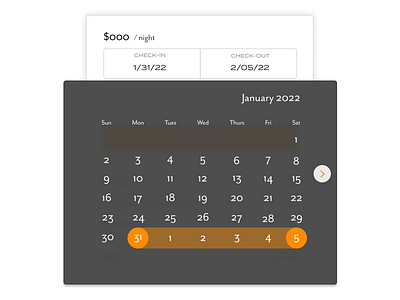 Calendar UI