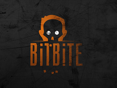 Bitbite bit bitbite bite bits logo zombie