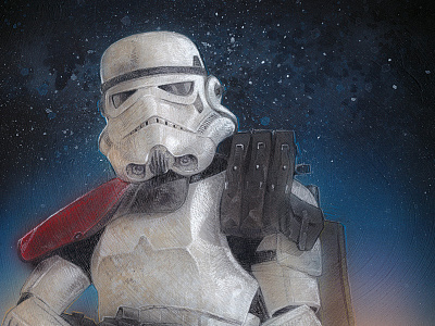 Sandtrooper illustration sandtrooper stormtrooper