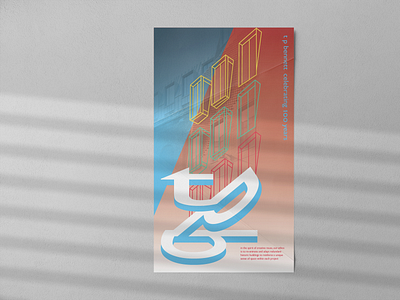 architecture poster | typography II | spring '21 graphic design