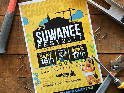 Suwanee Fest 2017 Poster