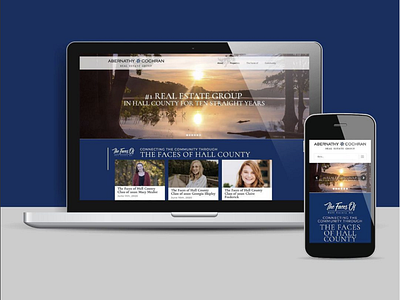 Abernathy Cochran Real Estate Group Website Design