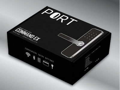 PORT Smart Door Lock Package Design