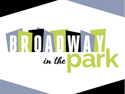 Broadway in the Park Logo Design branding graphic design logo