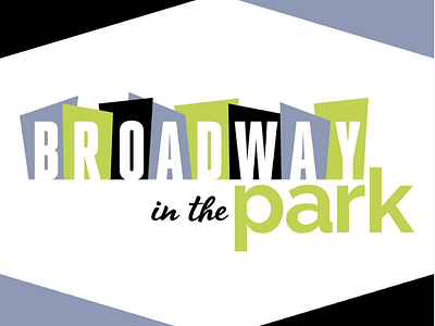 Broadway in the Park Logo Design