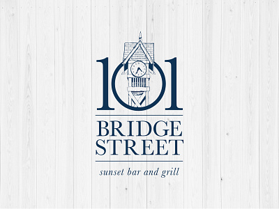 101 Bridge Street Logo Design & Brand Guidelines branding graphic design logo restaurant