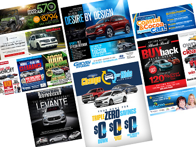 Automotive Advertising automotive graphic design
