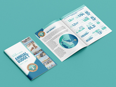 City of Rehoboth Beach Annual Budget annual report branding graphic design