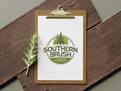 Southern Brush Logo Design branding graphic design logo