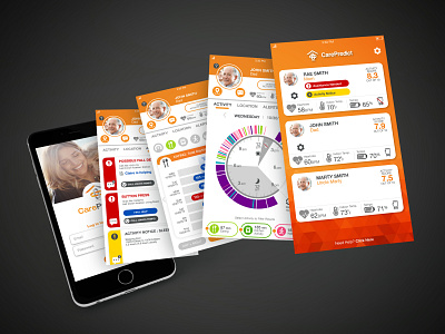 CarePredict App Design graphic design ui
