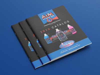 AIM Chemicals Catalog catalog graphic design print