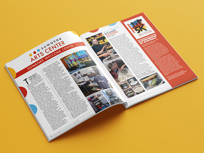 Magazine Ads and Layouts graphic design magazine print ad