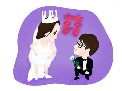 婚礼贺图