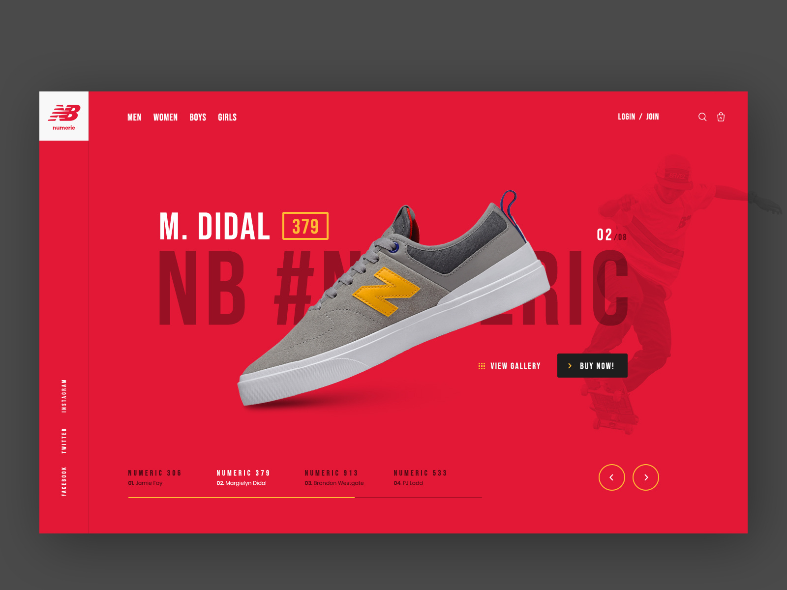 new balance numeric philippines