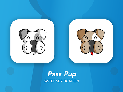 Pass Pup App Icon daily005 dailyui dailyuichallenge graphic design illustration logo ui