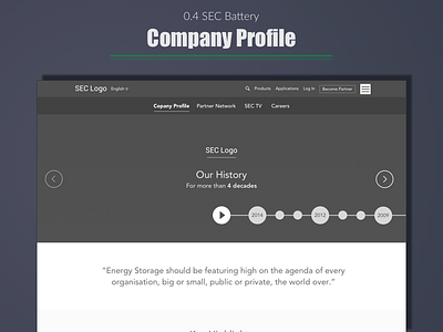 SEC Battery - Company Profile