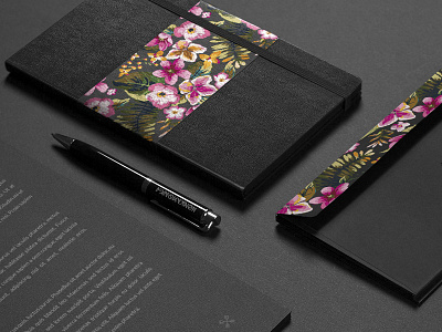 HONKAHONKA behance branding corporate identity flower logo logotype mockup pattern stationery streetwear visual