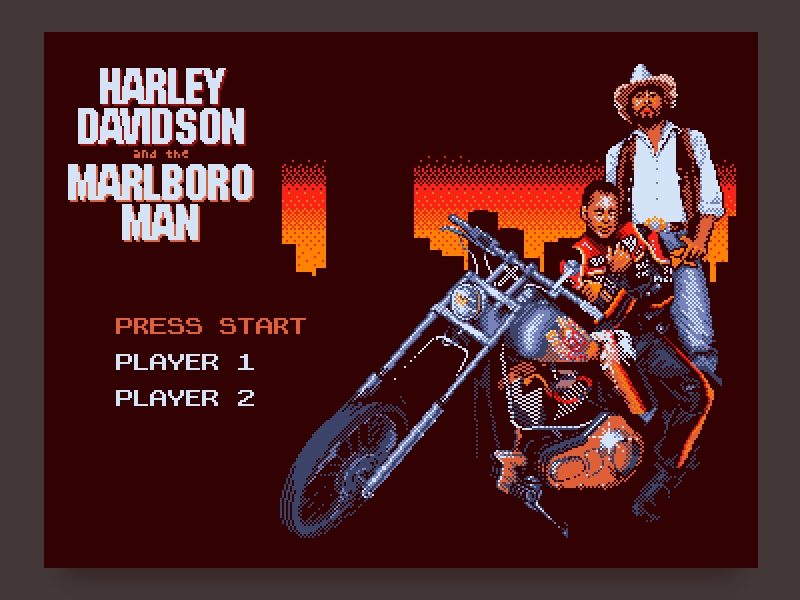  Harley Davidson the Marlboro Man by Yury for Umbrella IT 