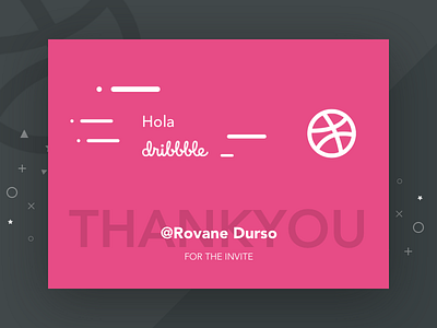 Hola Dribbble