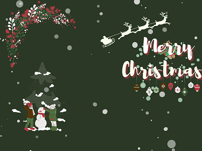 Merry Christmas! design illustration