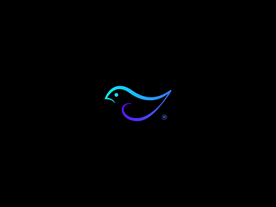 Bird logo bird abstract symbol