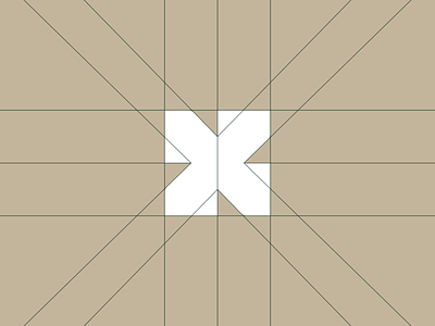X letter mark mark logo design brand letter