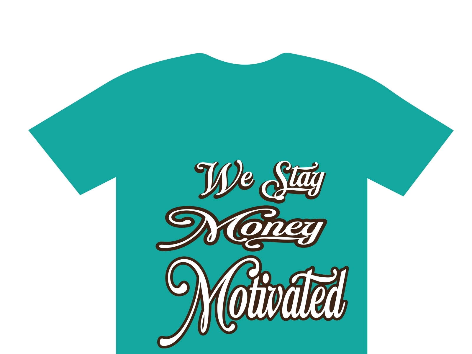 Money motivated t-shirt by Mdmominur Rahaman 78 on Dribbble