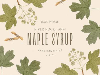 River Rock Farm Maple Syrup