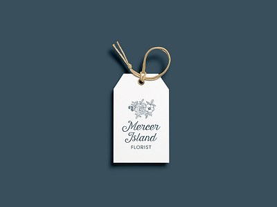 Mercer Island Florist Bouquet Tag