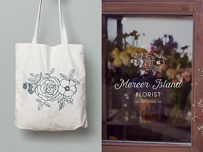 Mercer Island Florist Tote + Shop Window