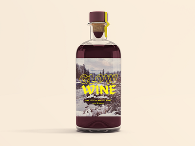Glow Wine branding design german liquor logo logo design mulled wine packaging photography typogaphy warmth wine winter yellow
