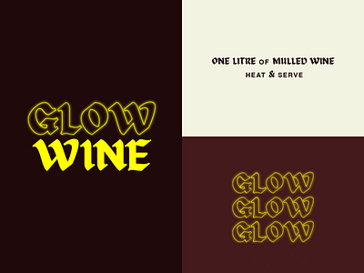 Glow Wine Identity Design