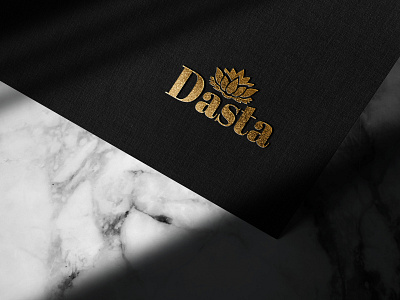 Logo Mockup for Dasta branding design illustration logo typography vector