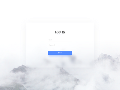 CMS Login app design ui ux web website