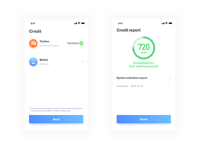 Credit APP app design icon ui ux web website