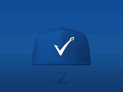 Angler Approved Blue Cap