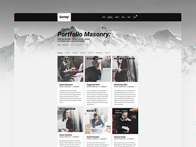 Surrey — Business Template