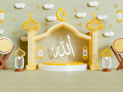 Islamic ramadan background