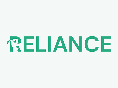 Reliance branding design logo