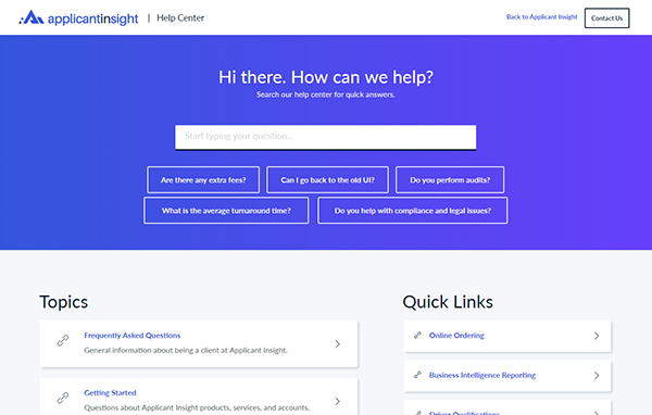 Applicant Insight by Lindsay Beckworth on Dribbble