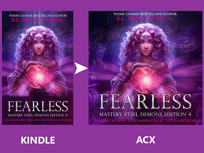 ACX Cover and kindle design