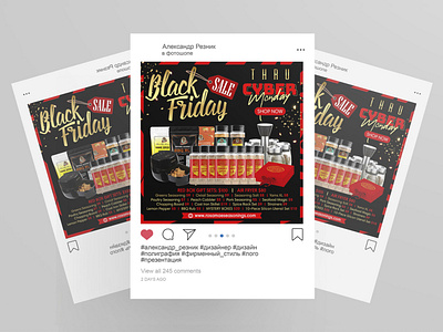 Black friday sale post design graphic design social media design