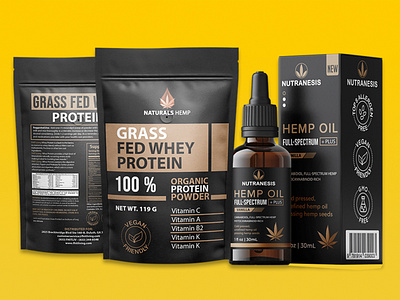 Whey protein packaging and pouch design
