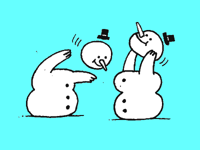 Fight like a snowman