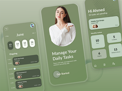 Daily Task Manager | UI UX