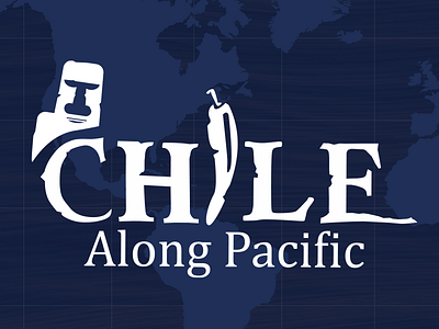 Chile Logo backpacker chile holiday logo pacific tour travel world